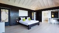 clean bedroom linens in Saint Barth Villa Casawapa luxury holiday home, vacation rental
