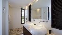 spic-and-span bathroom in Saint Barth Villa Casawapa luxury holiday home, vacation rental