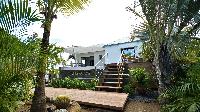 lush garden of Saint Barth Villa Cosy Amancaya luxury holiday home, vacation rental