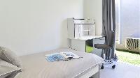 fresh bedroom linens in Saint Barth Luxury Villa Evan holiday home, vacation rental