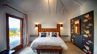 clean bed sheets in Saint Barth Villa Ti Lama luxury holiday home, vacation rental