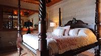 fresh bedroom linens in Saint Barth Villa Indian Song luxury holiday home, vacation rental