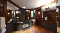 cool rain shower in Saint Barth Villa Indian Song luxury holiday home, vacation rental