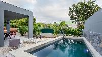 cool swimming pool of Saint Barth Villa Saba luxury holiday home, vacation rental