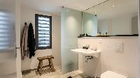 clean bathroom in Saint Barth Villa Saba luxury holiday home, vacation rental