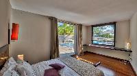 pristine bedding in Saint Barth Villa K luxury holiday home, vacation rental