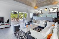 pleasant sitting area in Saint Barth Villa Datcha Estate luxury holiday home, vacation rental