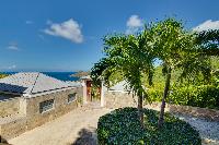 cool garden of Saint Barth Villa Datcha Estate luxury holiday home, vacation rental