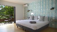 pristine bedding in Saint Barth Villa Datcha Estate luxury holiday home, vacation rental