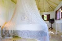 clean bedroom linens in Saint Barth Villa Lama Estate luxury holiday home, vacation rental