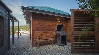 cool barbecue at Saint Barth Villa Lama Estate luxury holiday home, vacation rental