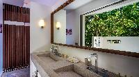 clean bathroom in Saint Barth Villa Palm Springs holiday home, vacation rental
