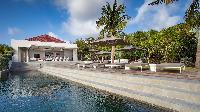 cool infinity pool of Saint Barth Villa Palm Springs holiday home, vacation rental