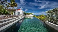 cool swimming pool of Saint Barth Villa Palm Springs holiday home, vacation rental