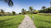 lush garden of Saint Barth Villa Silver Rainbow luxury holiday home, vacation rental