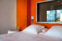 crisp bed sheets in Saint Barth Luxury Villa Eternity holiday home, vacation rental