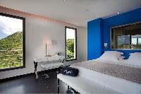 crisp bedroom linens in Saint Barth Luxury Villa Eternity holiday home, vacation rental