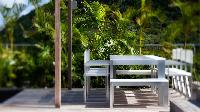 cool garden of Saint Barth Luxury Villa Eternity holiday home, vacation rental