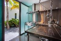 cool garden of Saint Barth Villa Nirvana holiday home, luxury vacation rental