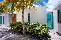 cool grounds of Saint Barth Villa Nirvana holiday home, luxury vacation rental