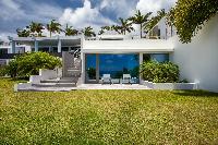 fantastic garden of Saint Barth Villa Nirvana holiday home, luxury vacation rental