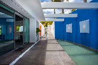 neat exterior of Saint Barth Villa Nirvana holiday home, luxury vacation rental