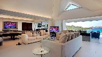 delightful living room of Saint Barth Villa Panama holiday home, luxury vacation rental