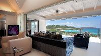 delightful sitting area in Saint Barth Villa Panama holiday home, luxury vacation rental