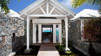 pretty facade of Saint Barth Villa Panama holiday home, luxury vacation rental