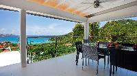 cool lanai of Saint Barth Villa Panama holiday home, luxury vacation rental