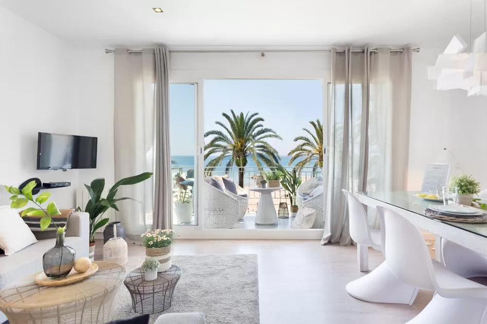 bright Sitges Passeig de la Ribera - Ocean Blue 4 luxury apartment