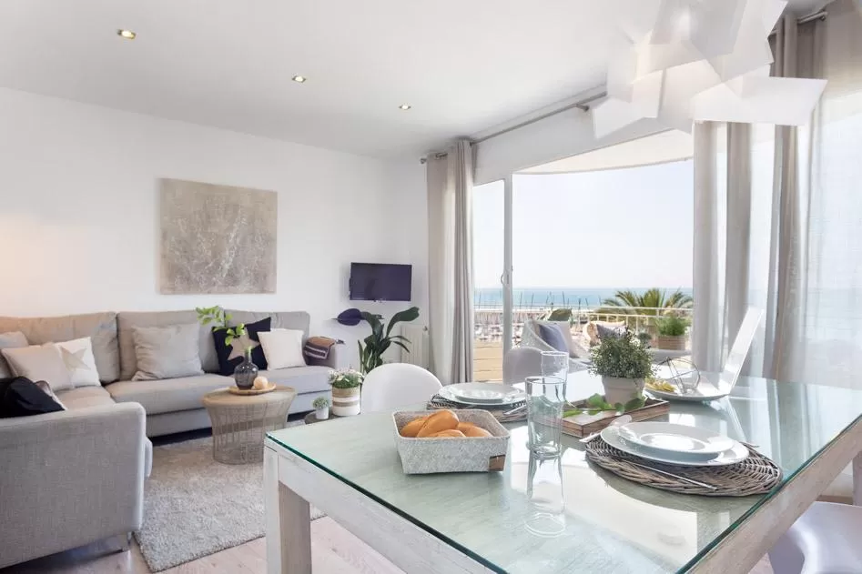 chic Sitges Passeig de la Ribera - Ocean Blue 4 luxury apartment