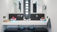 clean bathroom in Saint Barth Villa Starfish luxury holiday home, vacation rental