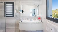 spic-and-span bathroom in Saint Barth Villa Starfish luxury holiday home, vacation rental