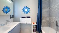 neat bathroom with tub in Saint Barth Villa Starfish luxury holiday home, vacation rental