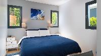 fresh bed sheets in Saint Barth Villa Starfish luxury holiday home, vacation rental
