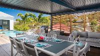 cool lanai of Saint Barth Villa Starfish luxury holiday home, vacation rental