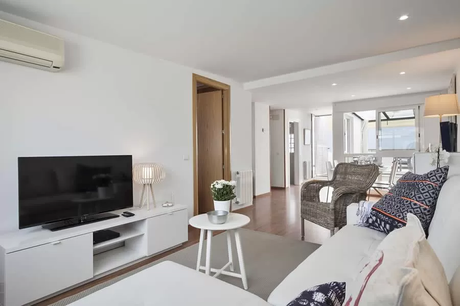 cool Sitges Sant Sebastiàn Beach Dreams Penthouse luxury apartment