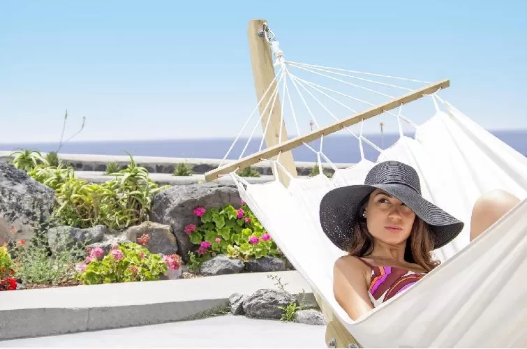 beautiful seafront Santorini Oasis Diamond luxury apartment, perfect vacation rental