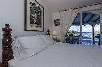 clean bedroom linens in Saint Barth Villa Joe luxury holiday home, vacation rental
