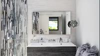 clean bathroom in Saint Barth Villa Rockfish luxury holiday home, vacation rental