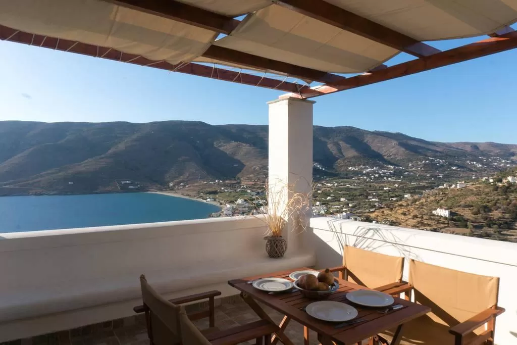 beautiful terrace of Athens - Villa Althea luxury apartment