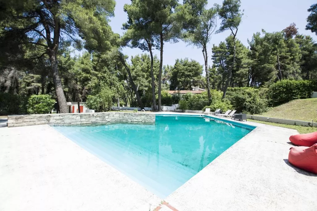 cool poolside of Athens - Villa Irini luxury apartment