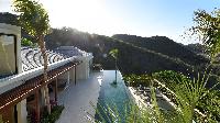 cool swimming pool of Saint Barth Villa Artepea luxury holiday home, vacation rental