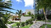 beautiful garden of Saint Barth Villa Artepea luxury holiday home, vacation rental