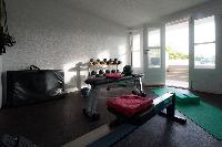 cool gym of Saint Barth Villa Belle Bague luxury holiday home, vacation rental