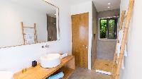 clean lavatory in Saint Barth Villa Coco Rock luxury holiday home, vacation rental