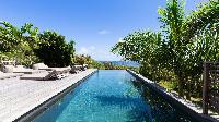 cool swimming pool of Saint Barth Villa Coco Rock luxury holiday home, vacation rental