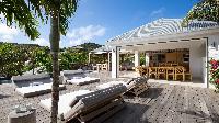 cool cabana of Saint Barth Villa Coco Rock luxury holiday home, vacation rental