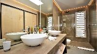 clean lavatory in Saint Barth Villa Flora luxury holiday home, vacation rental